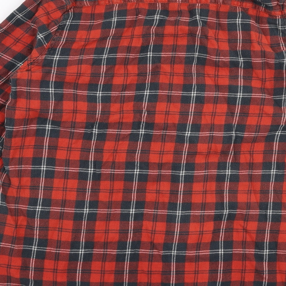 Womens UK Size 8 River Island Multicoloured Jersey Button-Up