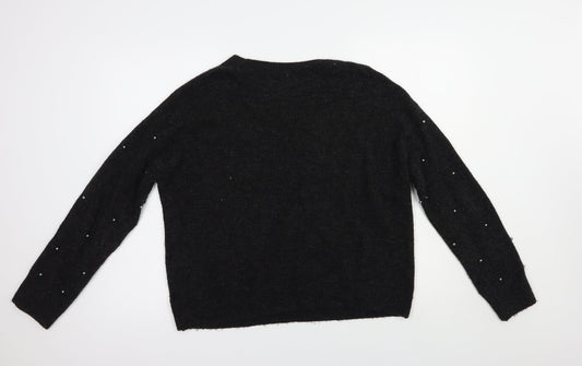 Womens UK Size S H&M Grey Pullover Jumper