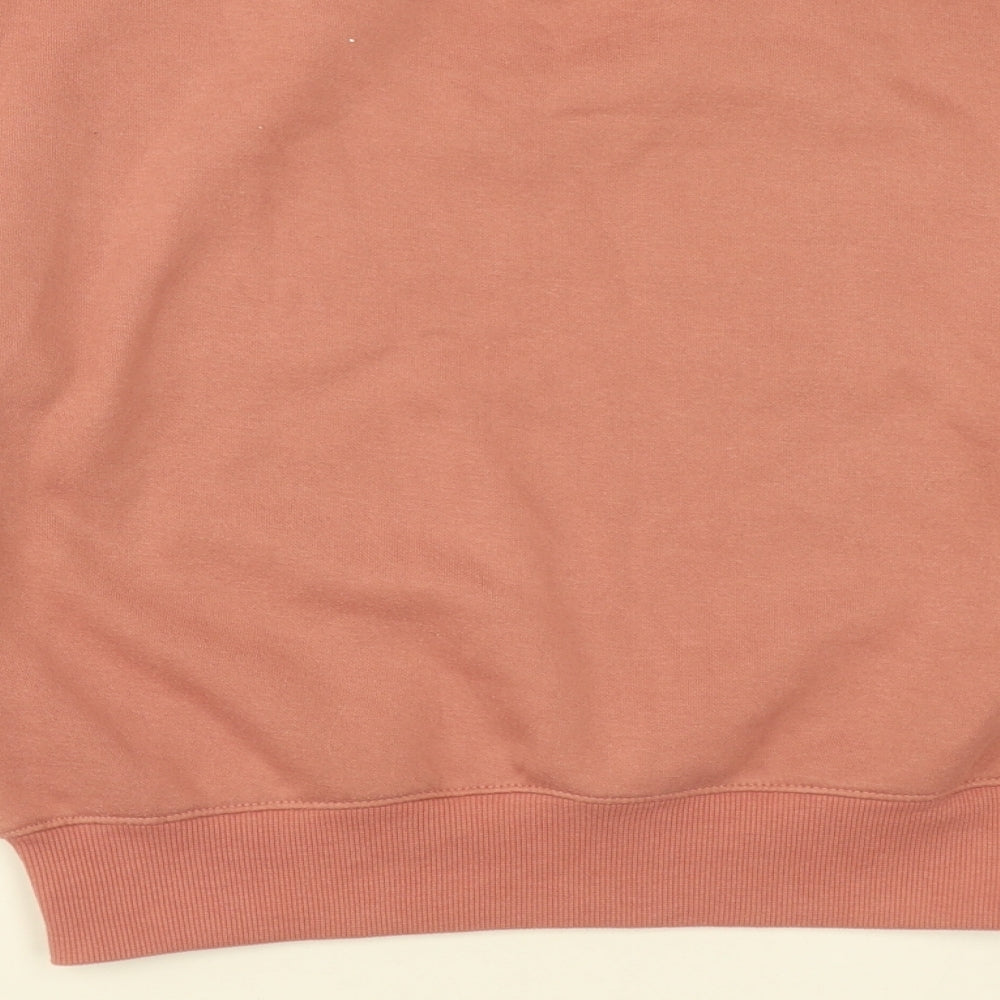 Primark Womens Pink V-Neck Polyester Pullover Jumper Size XS - Minnie Mouse