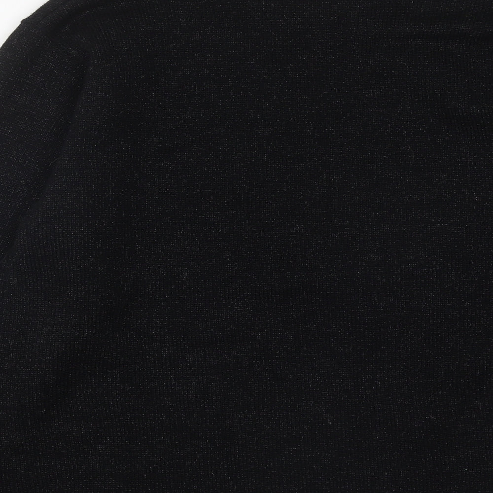 Womens UK Size 14 Collection Black Pullover Jumper