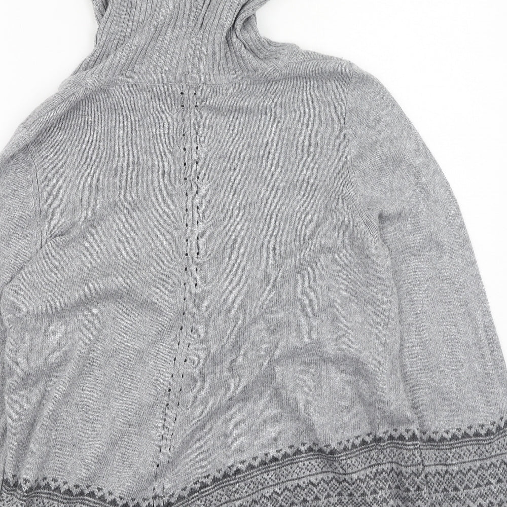 Womens UK Size 16 BHS Grey Pullover Jumper