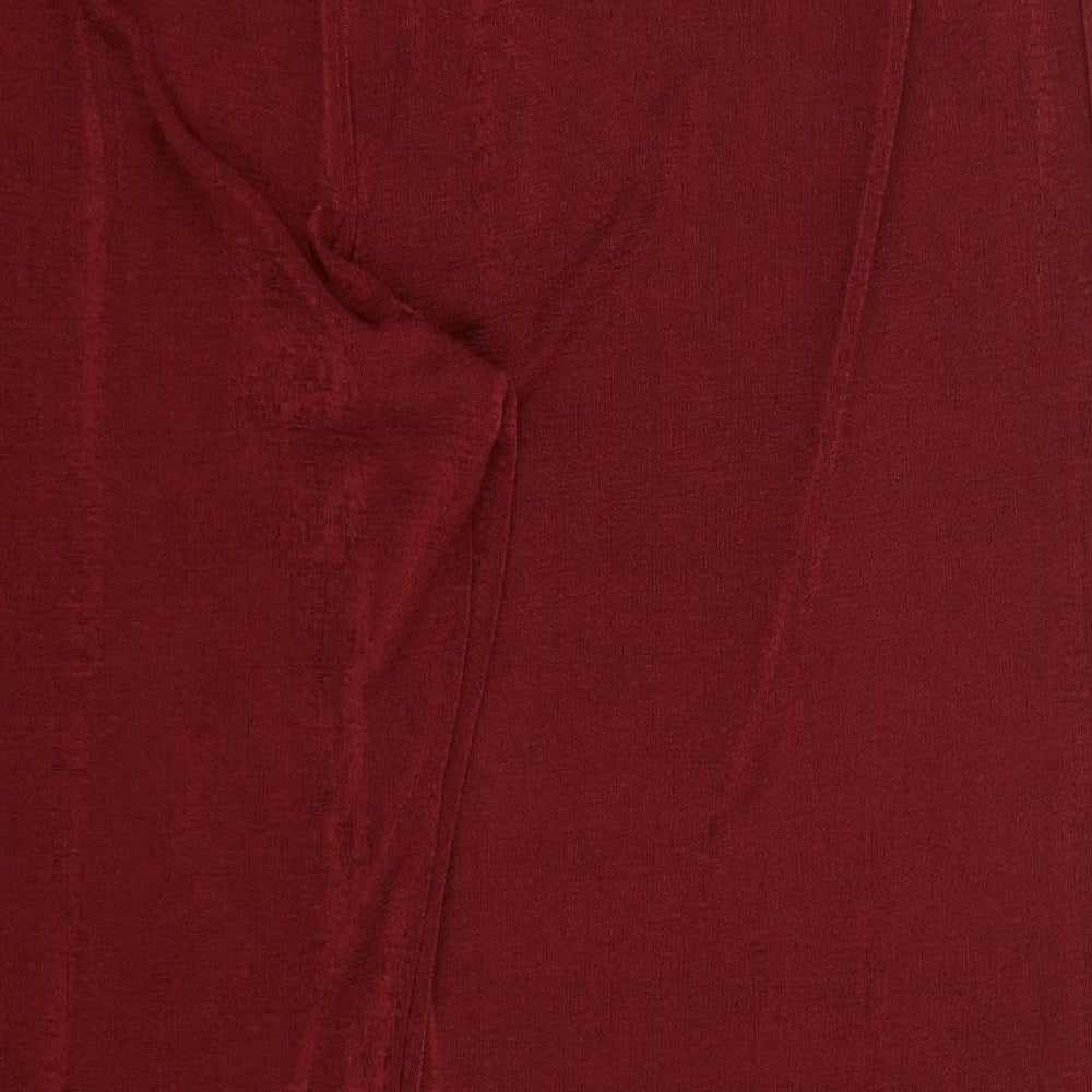 Womens UK Size 30 Julipa Regular Fit Red Trousers