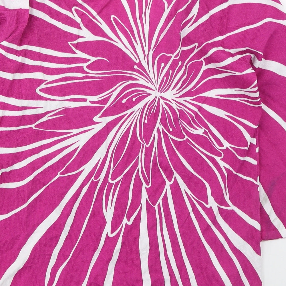 Womens UK Size S Casamia Pink Pullover Jumper