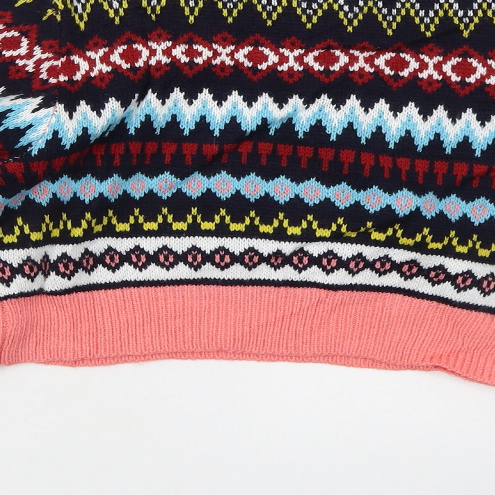 Womens UK Size S Missguided Pink Pullover Jumper