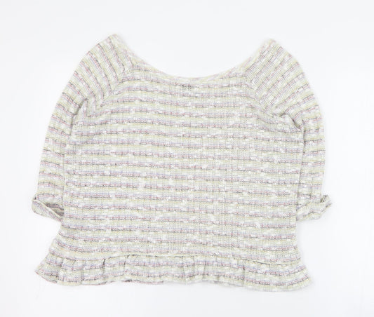 Womens UK Size 10 Miss Selfridge Multicoloured Pullover Jumper