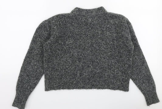Womens UK Size 8 Atmosphere Grey Pullover Jumper