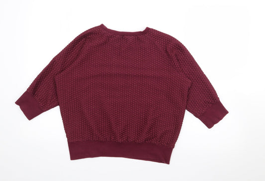 Womens UK Size XS French Connection Purple Pullover Jumper