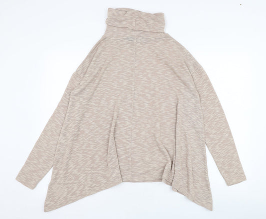 Womens UK Size 12 New Look Beige Pullover Jumper