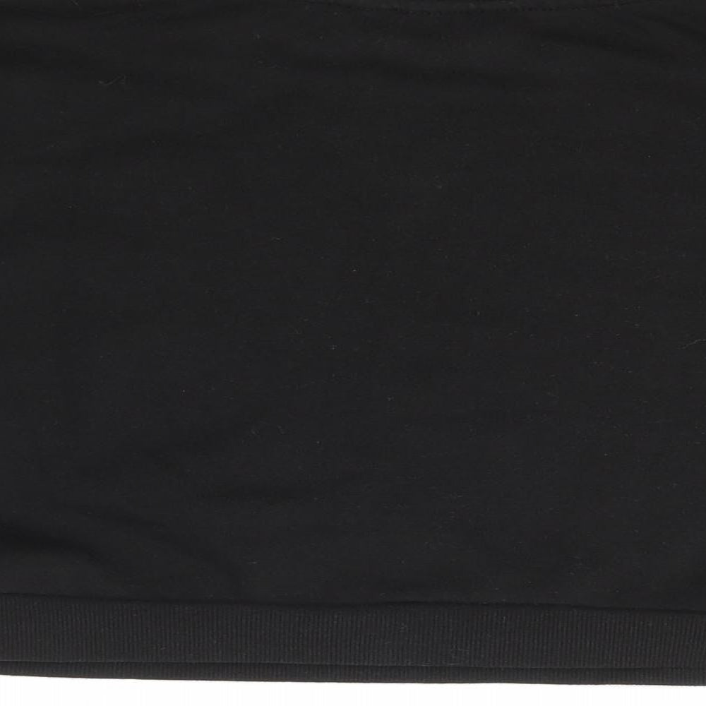 Primark Girls Black Cotton Pullover Sweatshirt Size 11-12 Years Pullover - Friends
