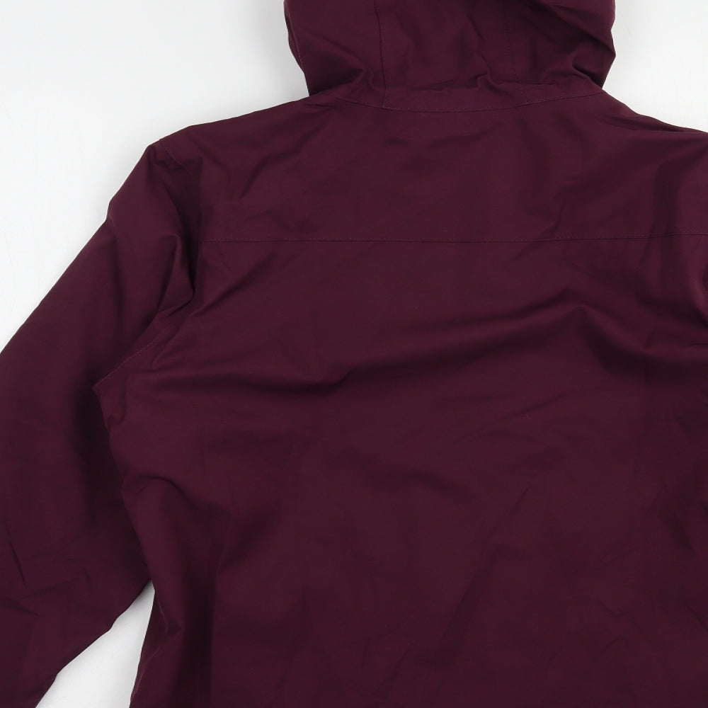 Womens UK Size 8 Crane Purple Windbreaker Coat