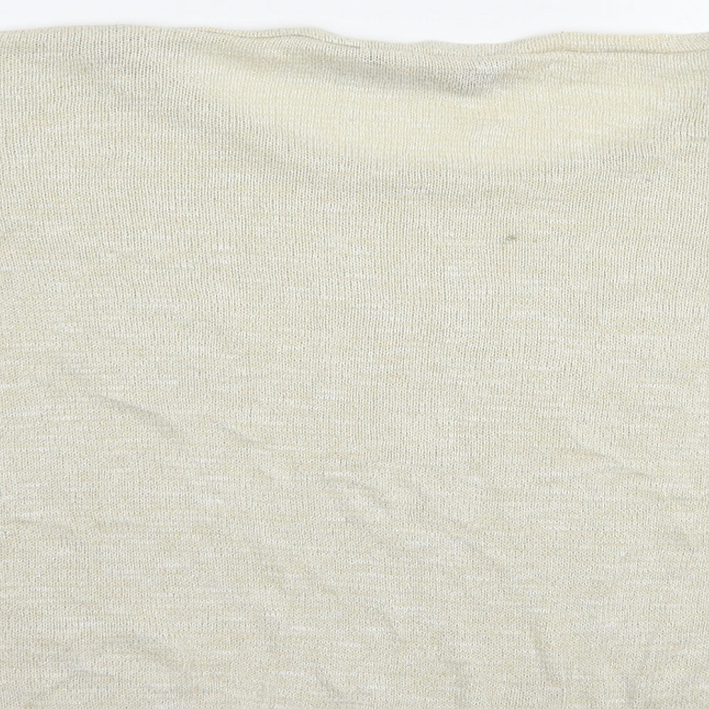 Womens UK Size 22 New Look Beige Pullover Jumper