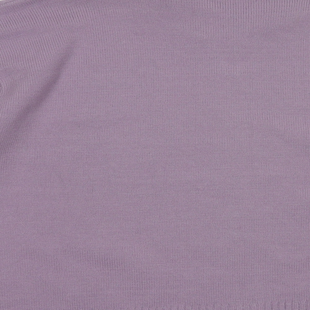 Womens UK Size L Insight Purple Full Zip Jumper