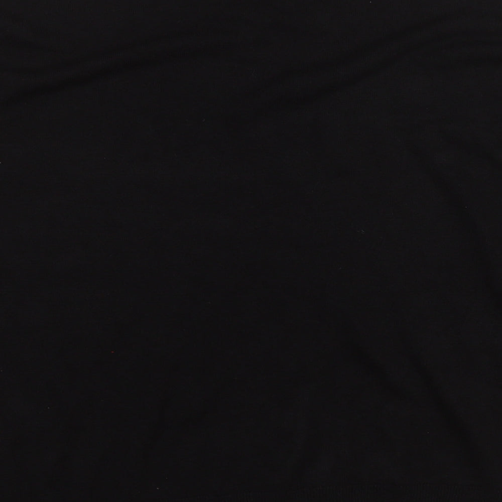 Blue Harbour Mens Black Round Neck Acrylic Pullover Jumper Size 2XL