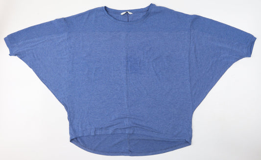 Womens UK Size 14 Very Blue Pullover Jumper