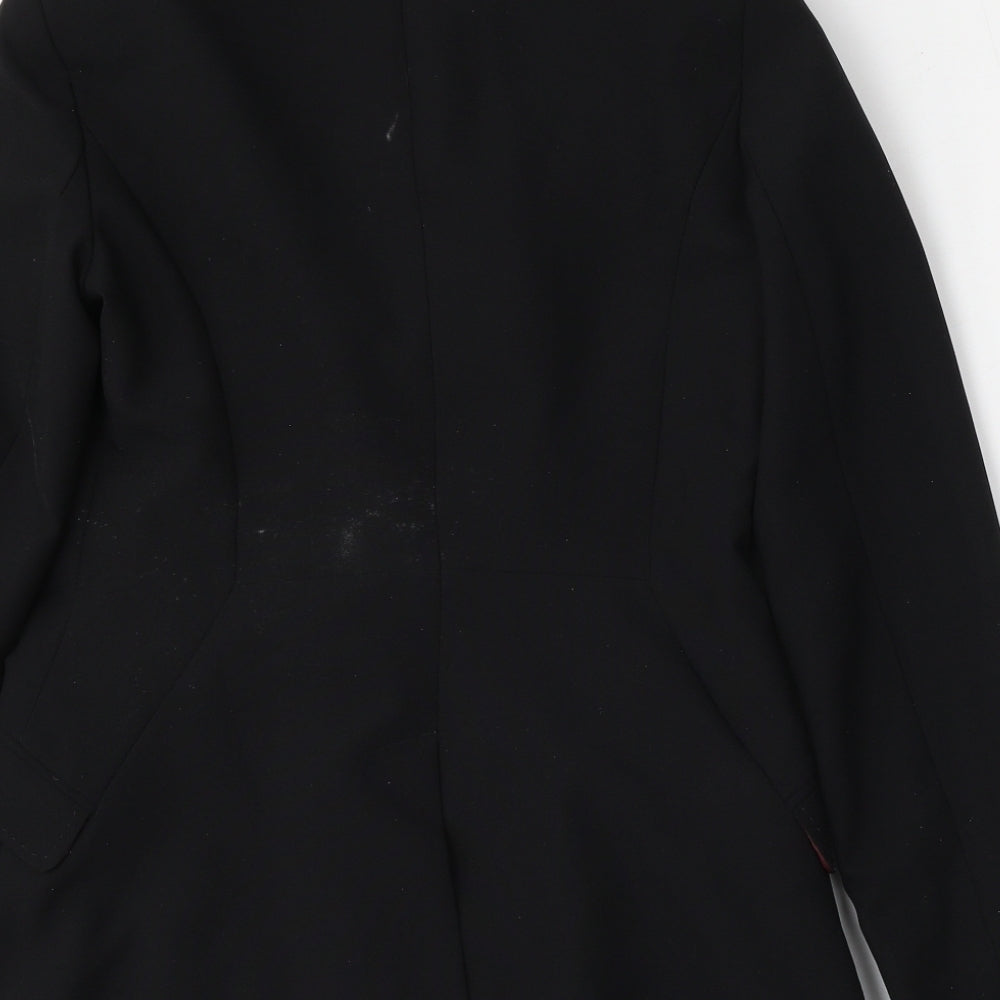 Atmosphere Womens Black Polyester Jacket Blazer Size 10