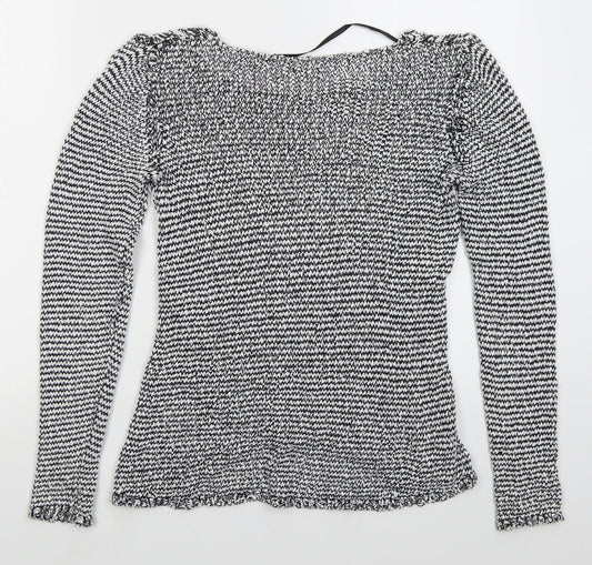 Womens UK Size M Kenar Black Pullover Jumper