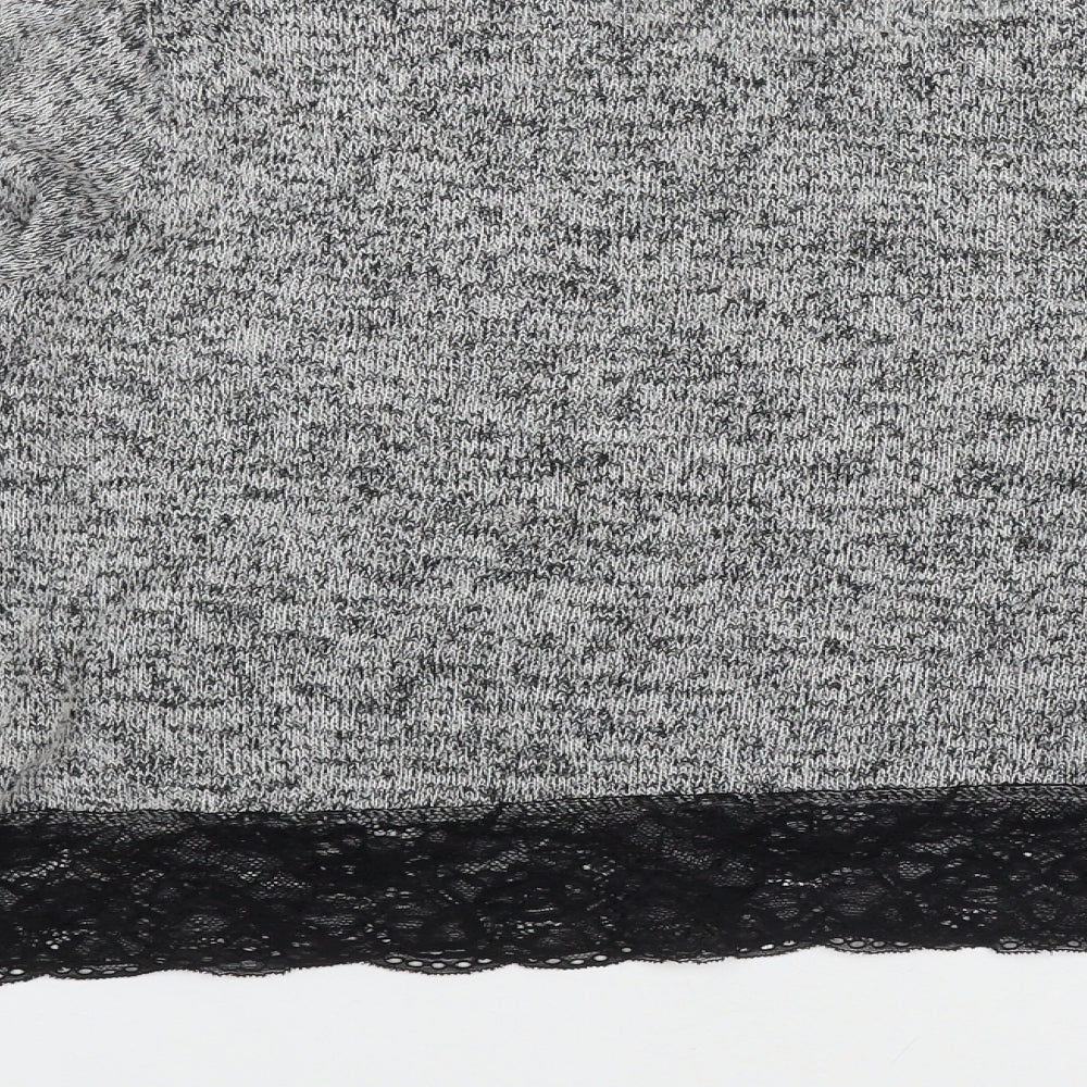 Womens UK Size M H&M Grey Pullover Jumper