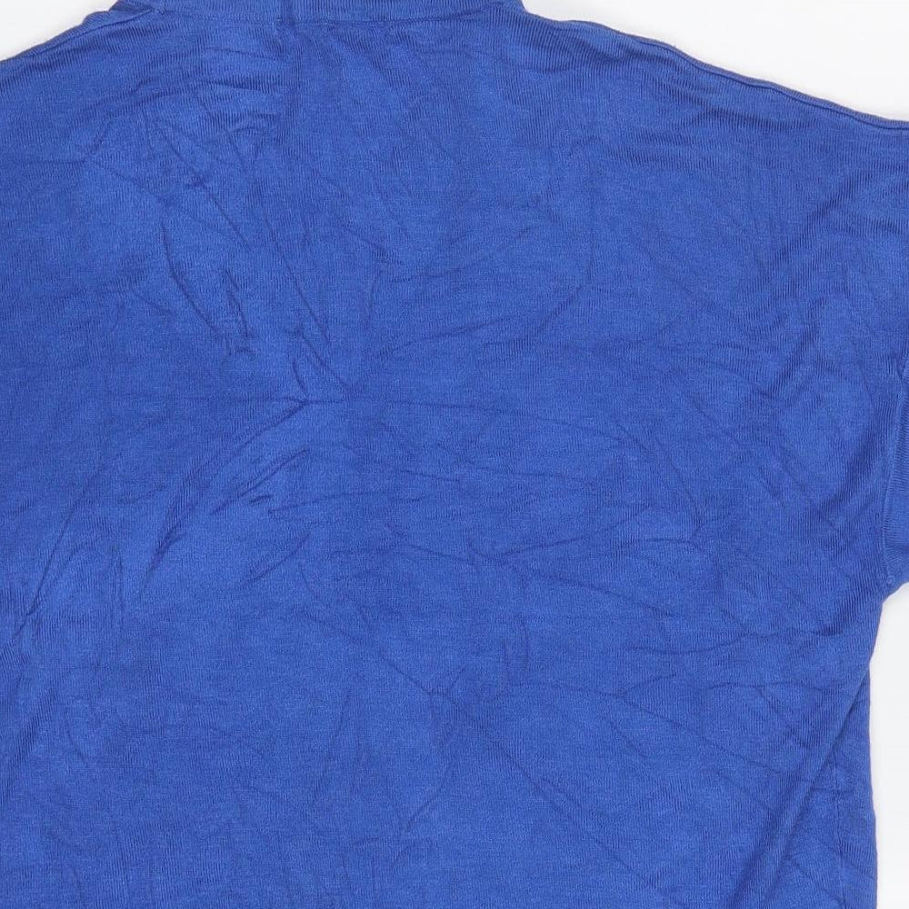 Womens UK Size 12 Marks and Spencer Blue Shrug Jumper