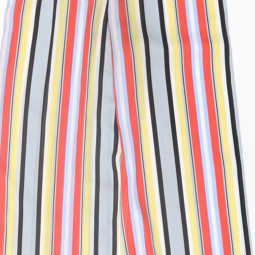 Womens UK Size 10 I SAW IT FIRST Regular Fit Multicoloured Trousers