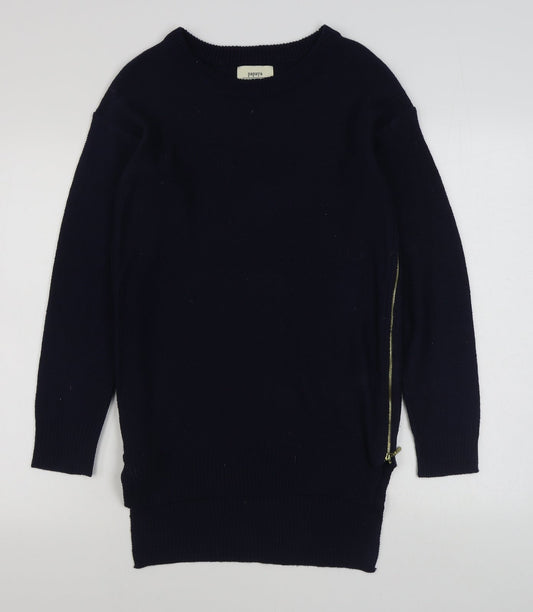Womens UK Size S Matalan Blue Pullover Jumper