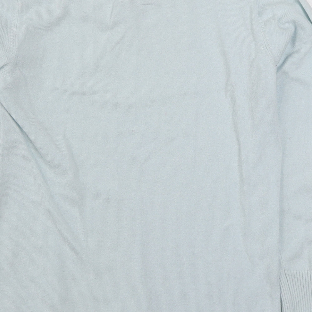 Womens UK Size S Micha Blue Pullover Jumper