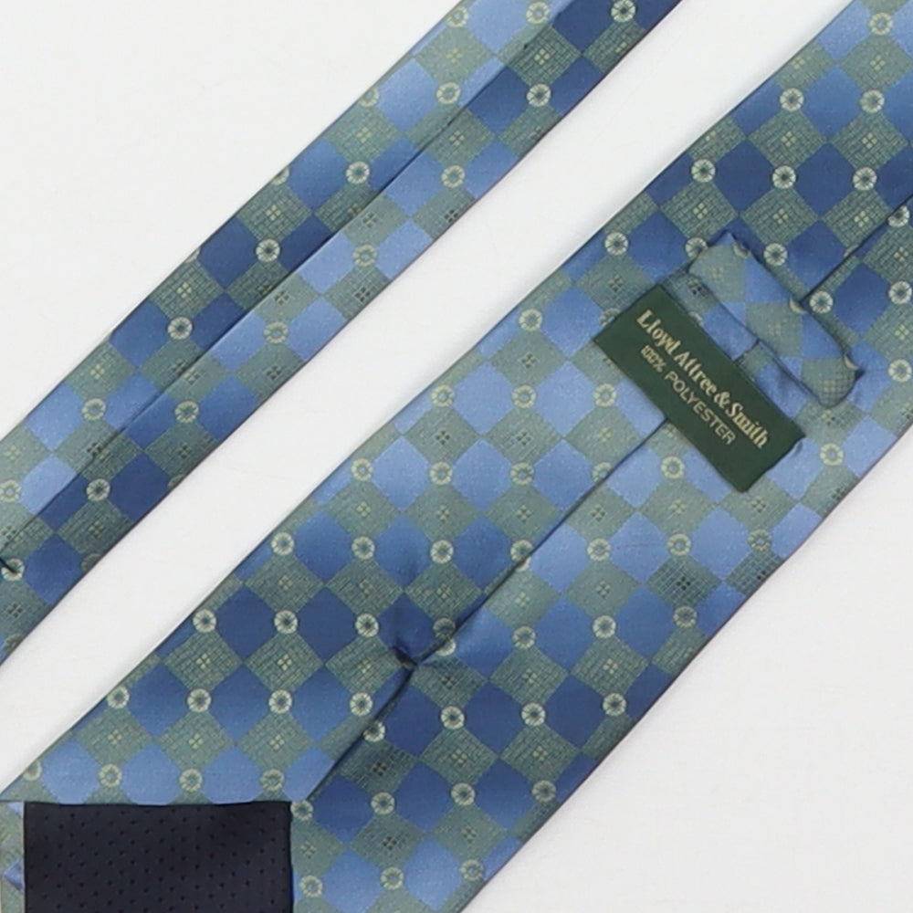 Lloyd Attree & Smith Mens Multicoloured Plaids & Checks Polyester Pointed Tie One Size