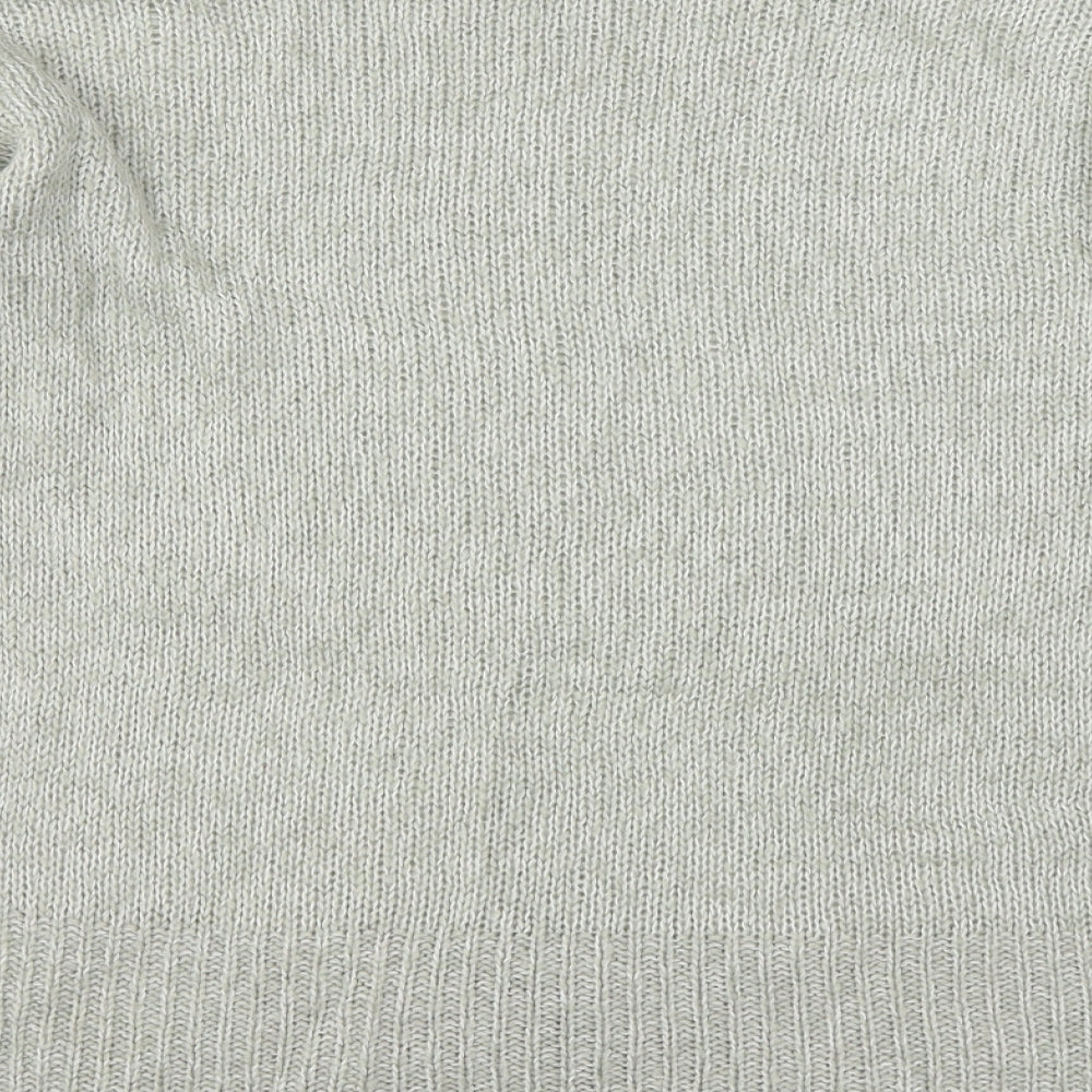 Womens UK Size M New Look Grey Pullover Jumper