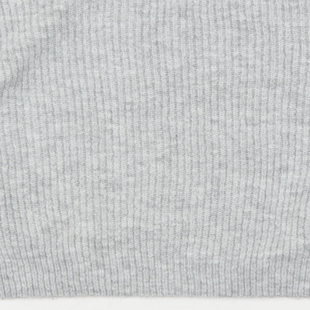 Womens UK Size S Topshop Grey Pullover Jumper