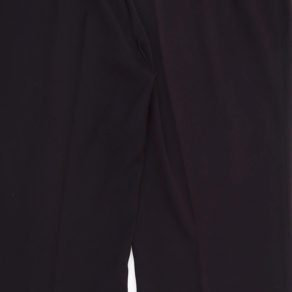 Womens UK Size 20 Marks and Spencer Regular Fit Purple Trousers