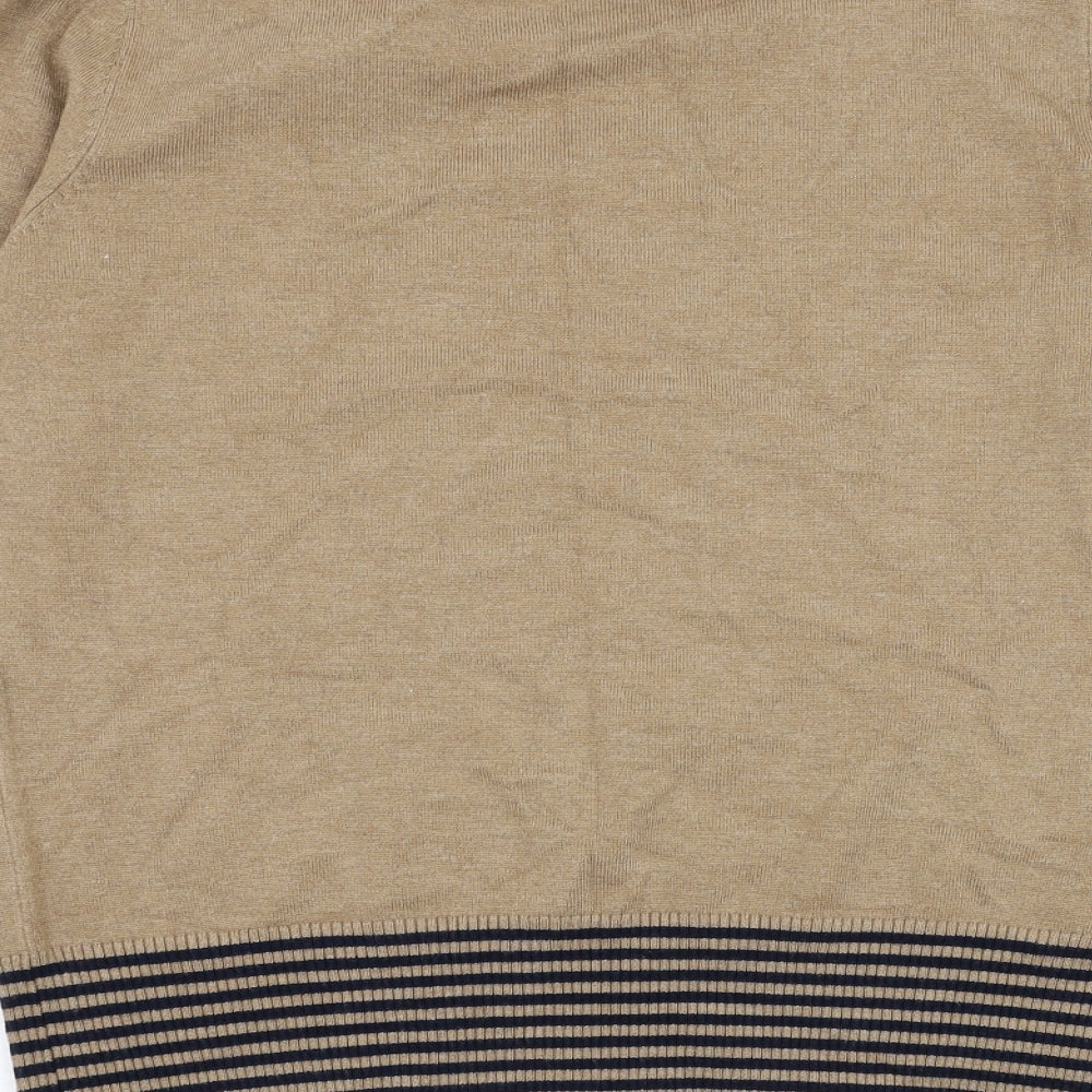 Womens UK Size M CC Brown Pullover Jumper