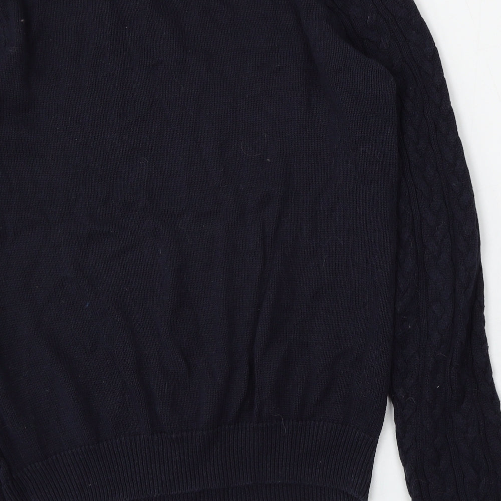 Womens UK Size M H&M Blue Pullover Jumper