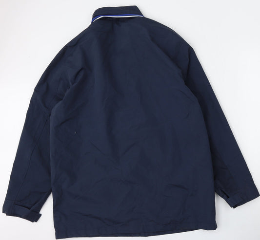 Atlas Mens Blue Jacket Size M Zip