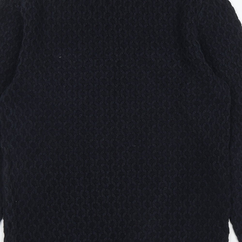 Womens UK Size M H&M Blue Pullover Jumper