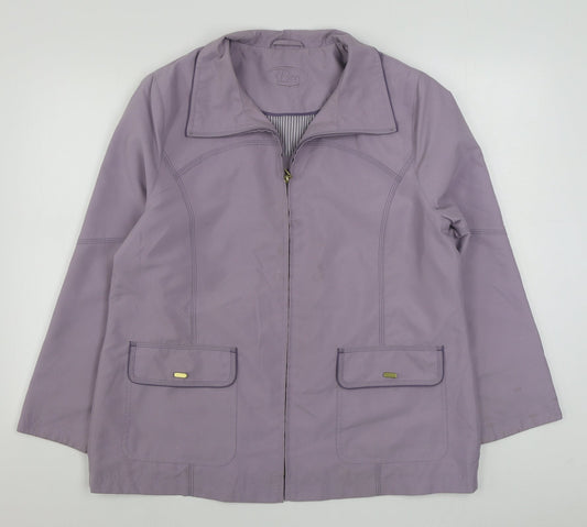 Womens UK Size M BM Purple Jacket