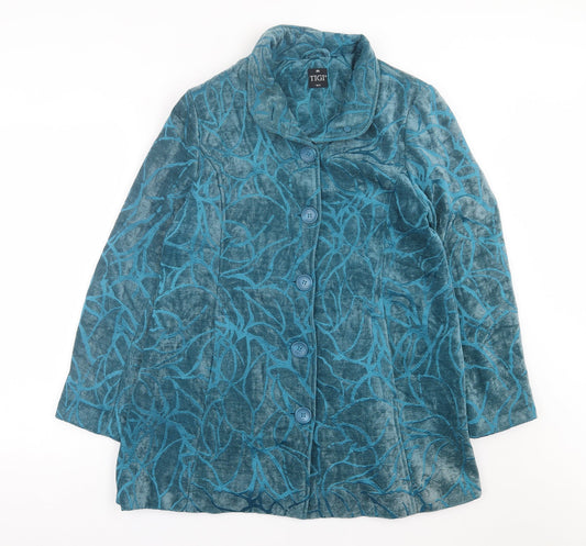 Womens UK Size 10 Tigi Green Jacket