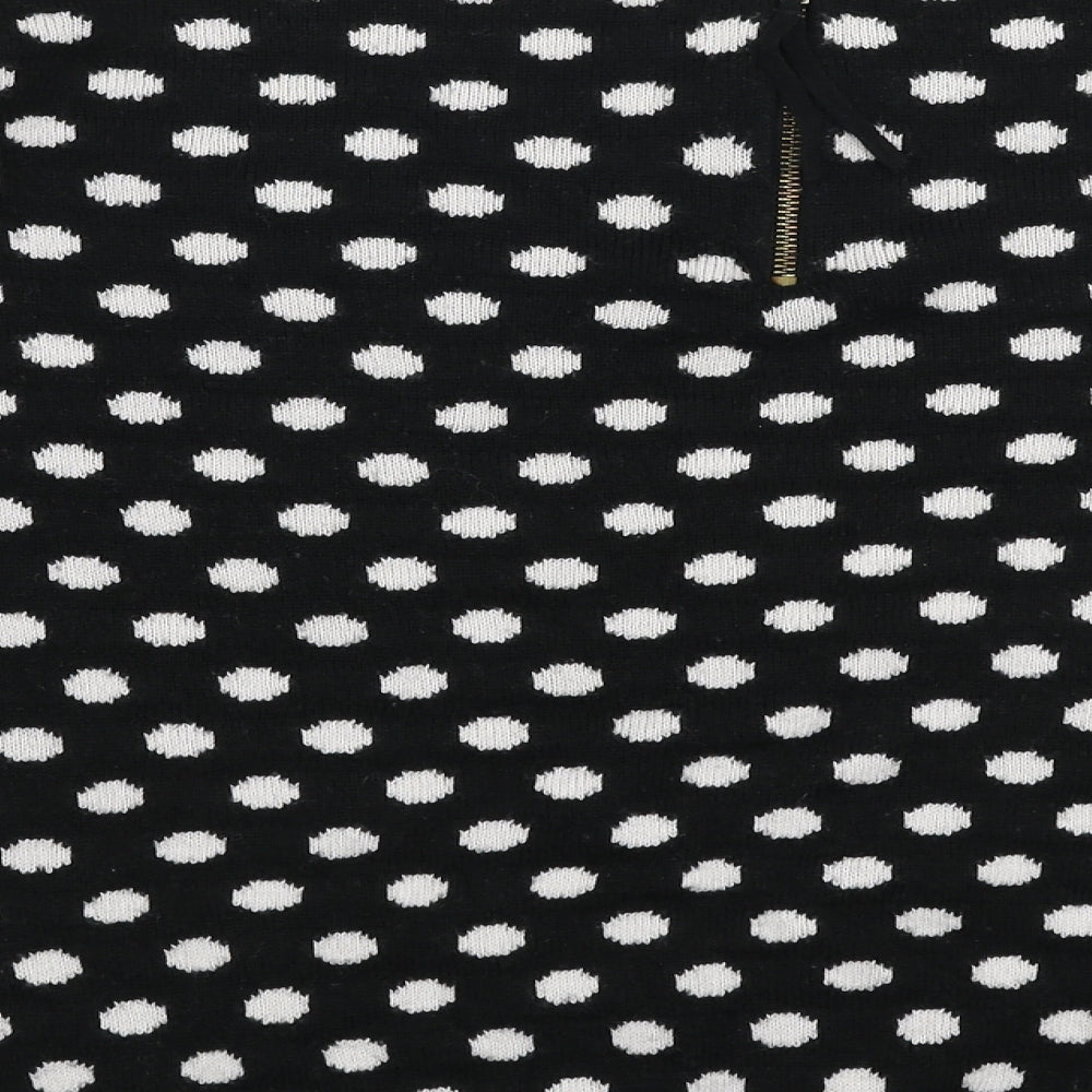 Womens UK Size S H&M Black Pullover Jumper
