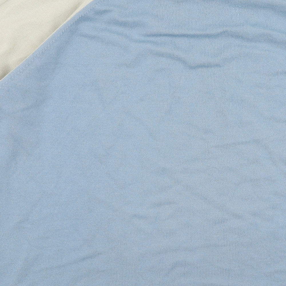 Marks and Spencer Mens Multicoloured Round Neck Acrylic Pullover Jumper Size L