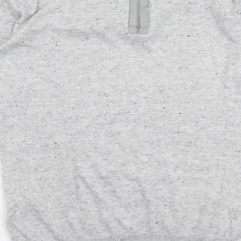 Womens UK Size 6 Warehouse Grey Pullover Jumper