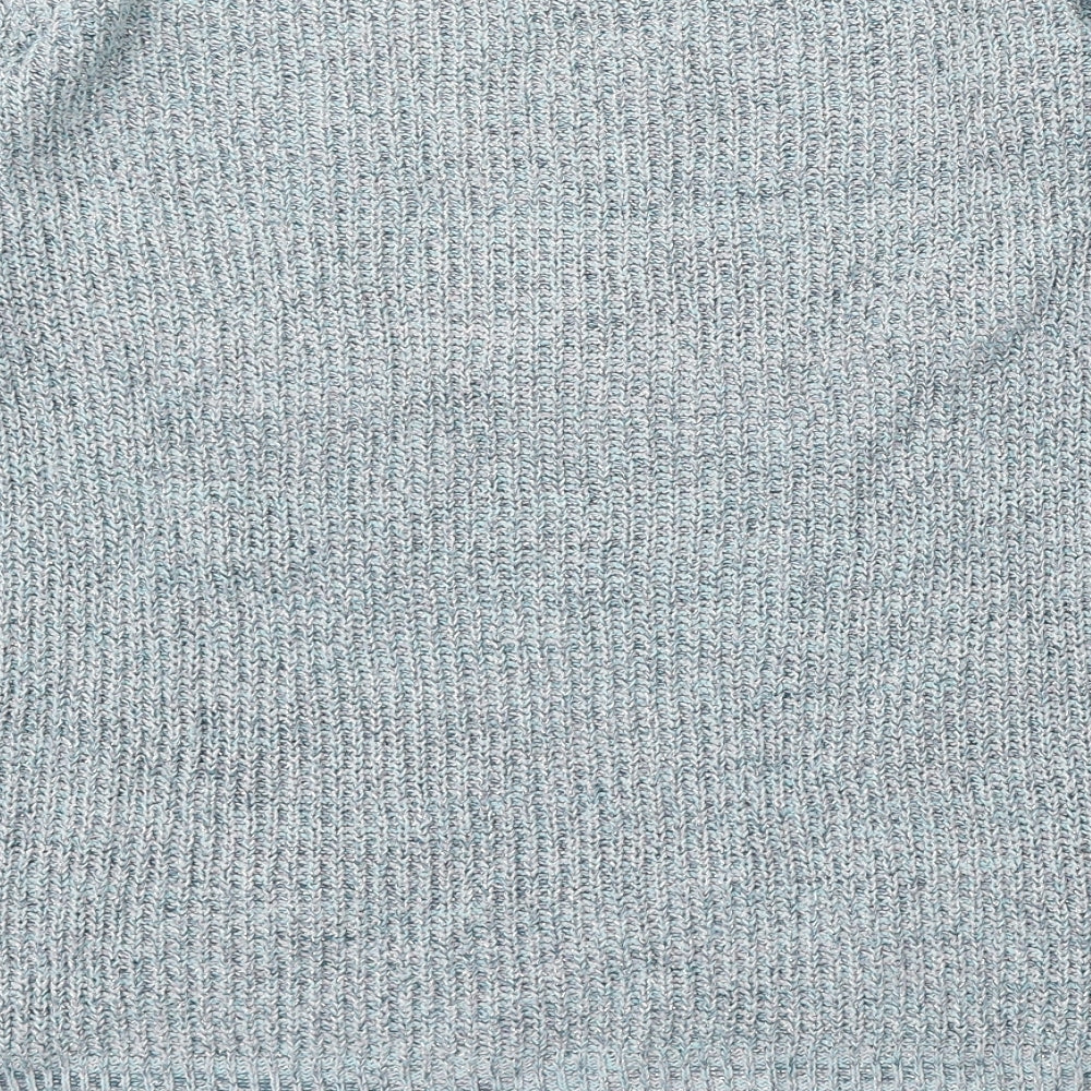 LOGG Girls Blue Round Neck Cotton Pullover Jumper Size 14 Years
