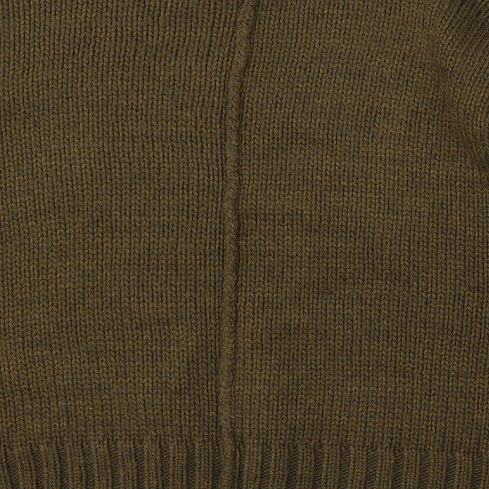 Womens UK Size 8 New Look Green Pullover Jumper