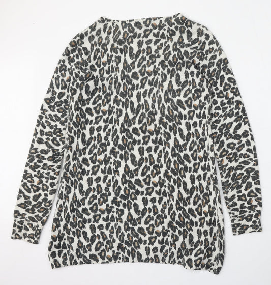 Womens UK Size 12 Topshop Multicoloured Pullover Jumper