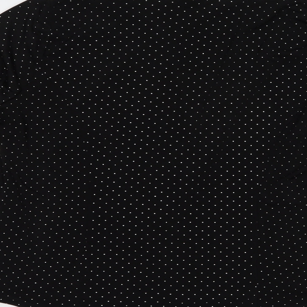 Womens UK Size M Wallis Black Kimono Blouse