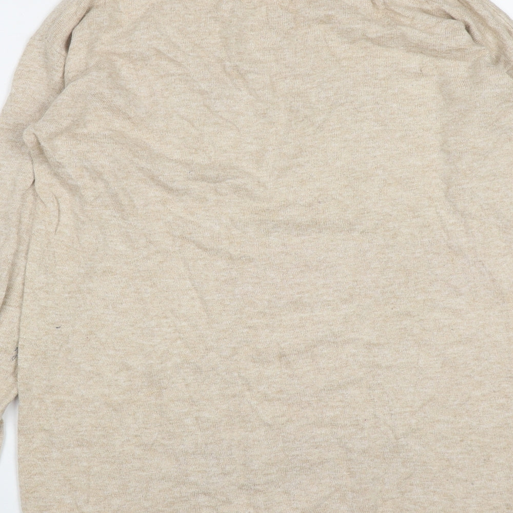 Womens UK Size 10 Marks and Spencer Brown Pullover Jumper
