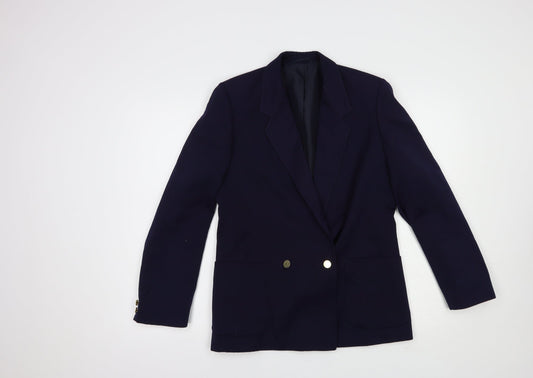 Womens UK Size 10 St Michael Blue Jacket