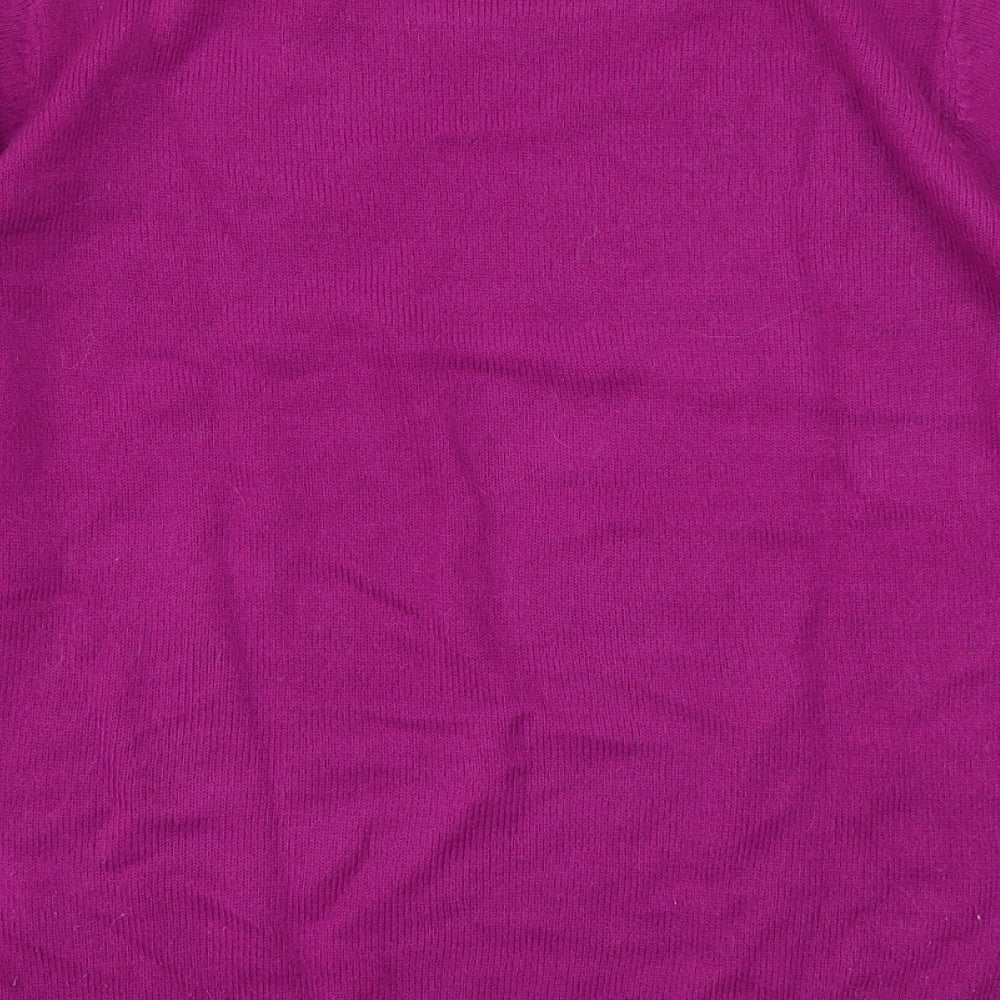 Womens UK Size M Paramour Purple Pullover Jumper