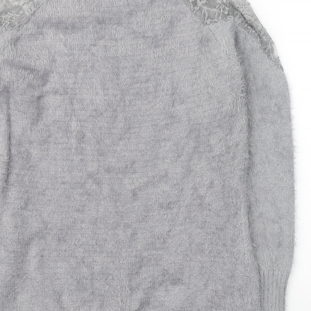 Womens UK Size M Klass Grey Pullover Jumper