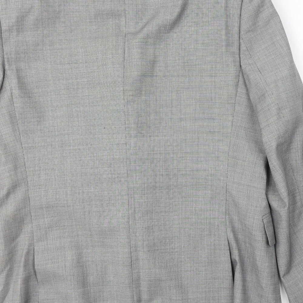 Mens UK Size 42 JACK REID Regular Grey Suit Jacket