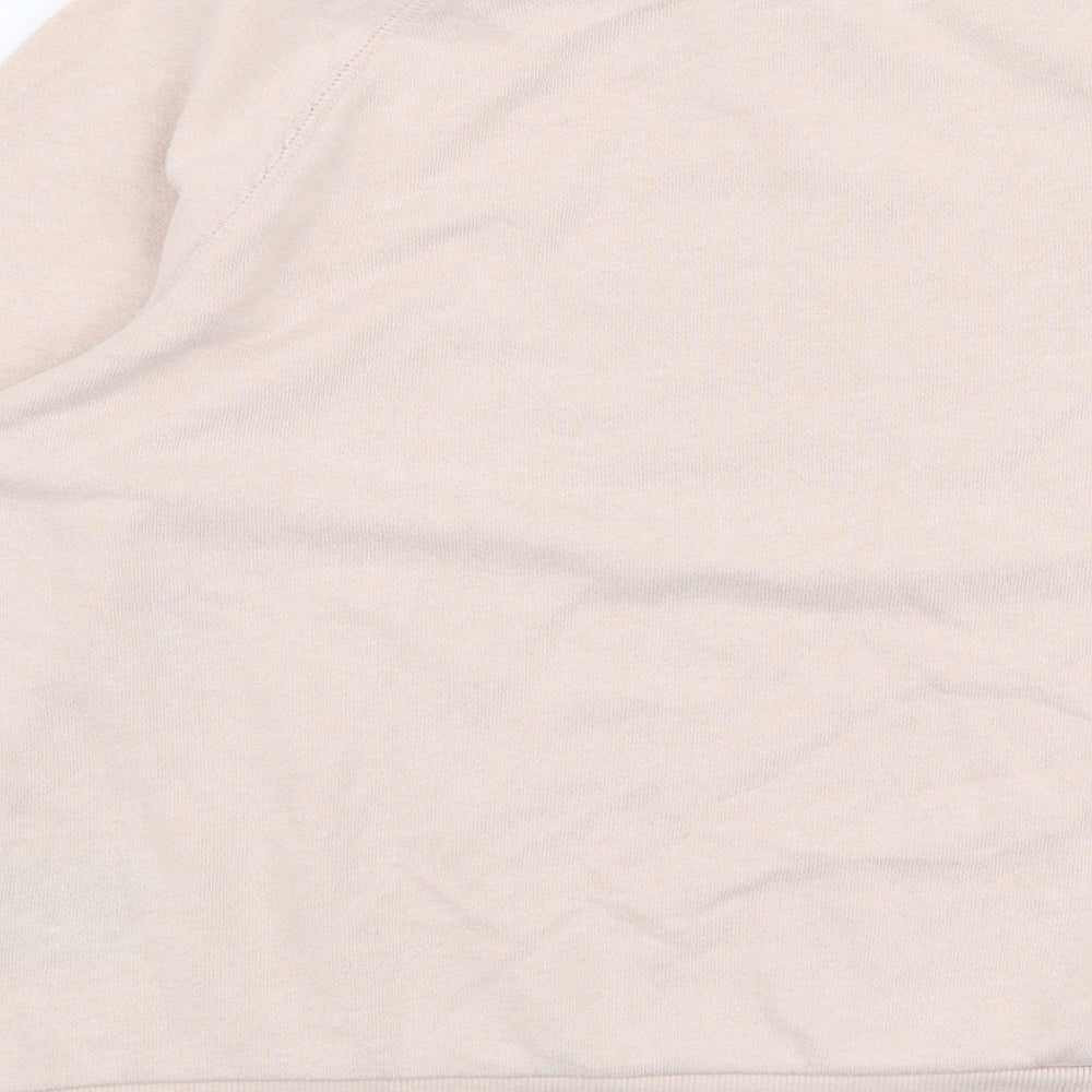 H&M Womens Pink Polyester Pullover Sweatshirt Size S Pullover