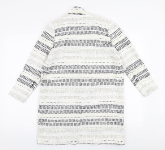River Island Womens Multicoloured Striped Jacket Size 8