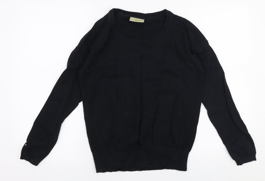 Womens UK Size M Avenue Black Pullover Jumper